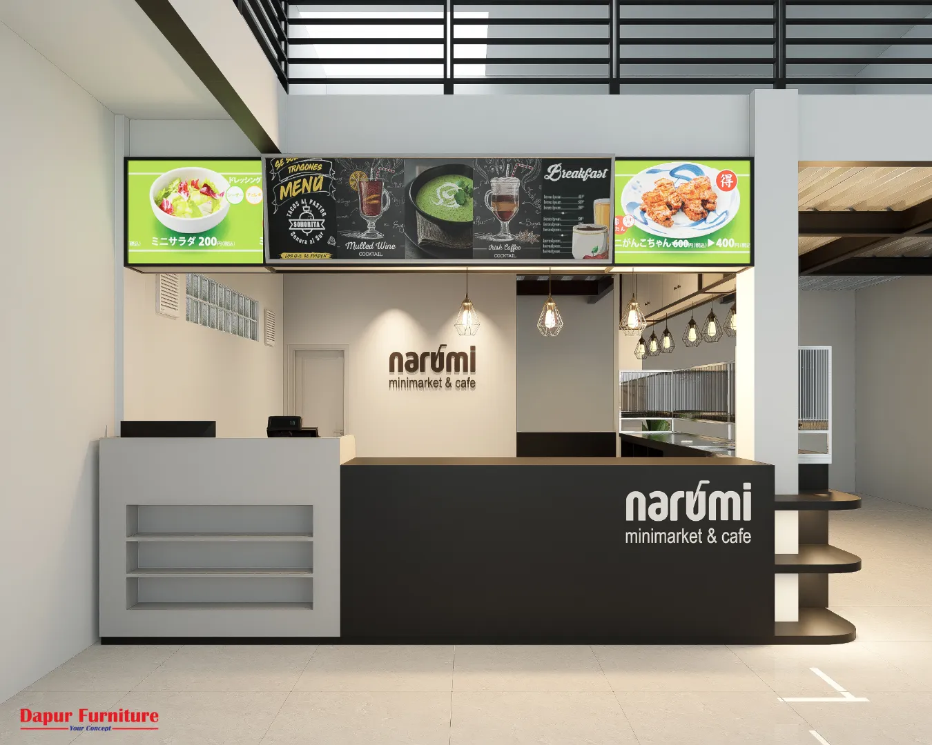Cafe & Restaurant Design – Dapur Furniture