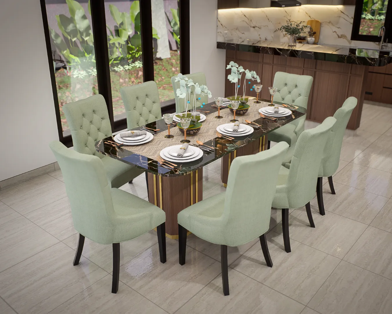 Custom Dining Set – Dapur Furniture