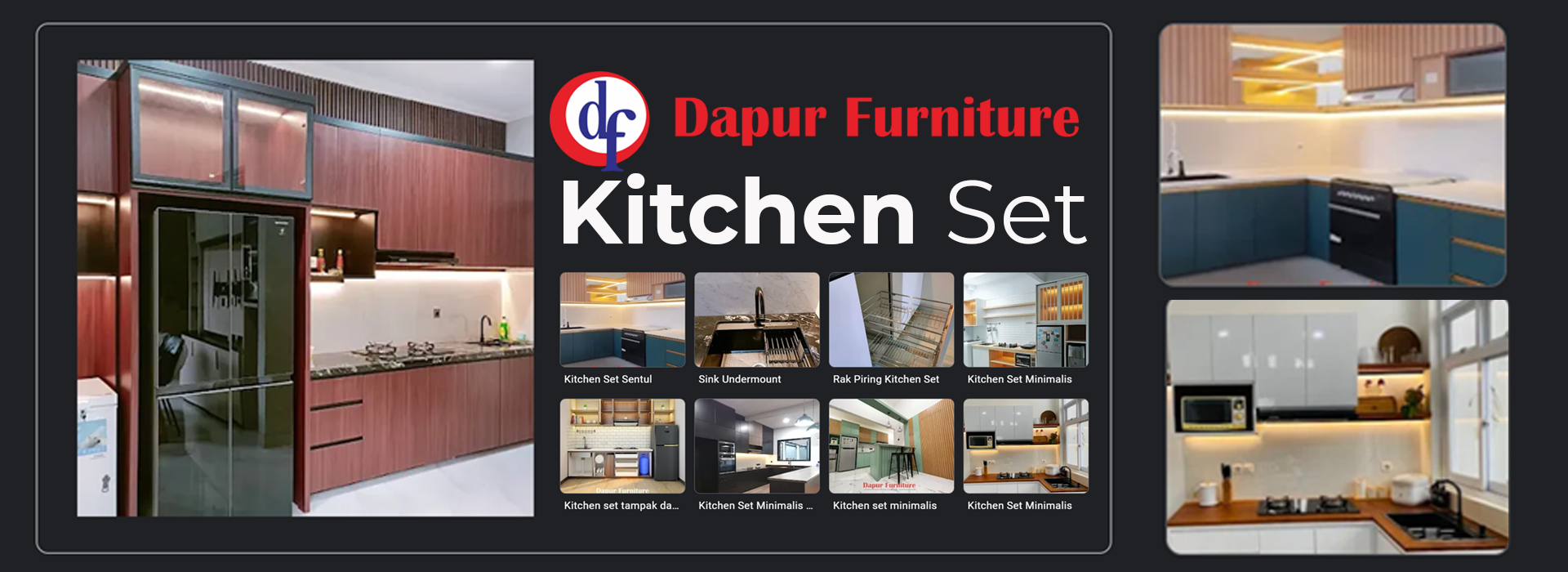 Kitchen Set Custom Dapur Furniture